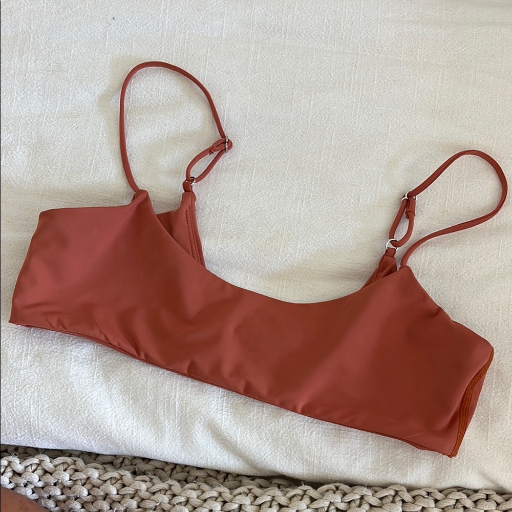 Tan + Lines bikini top